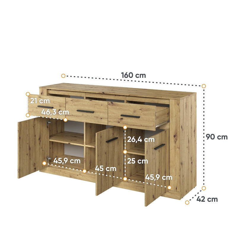 Arti AR-09 Sideboard Cabinet 160cm