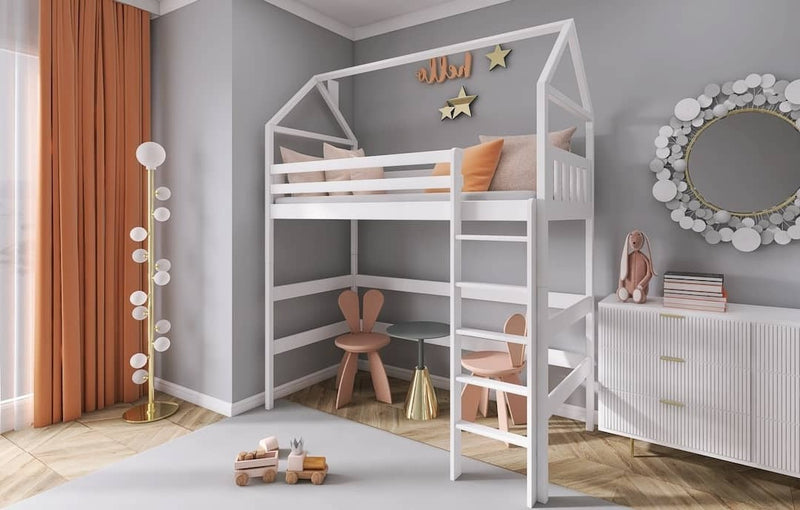 Wooden Gloria Loft Bed