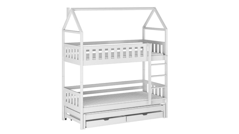 Iga Bunk Bed with Trundle and Storage