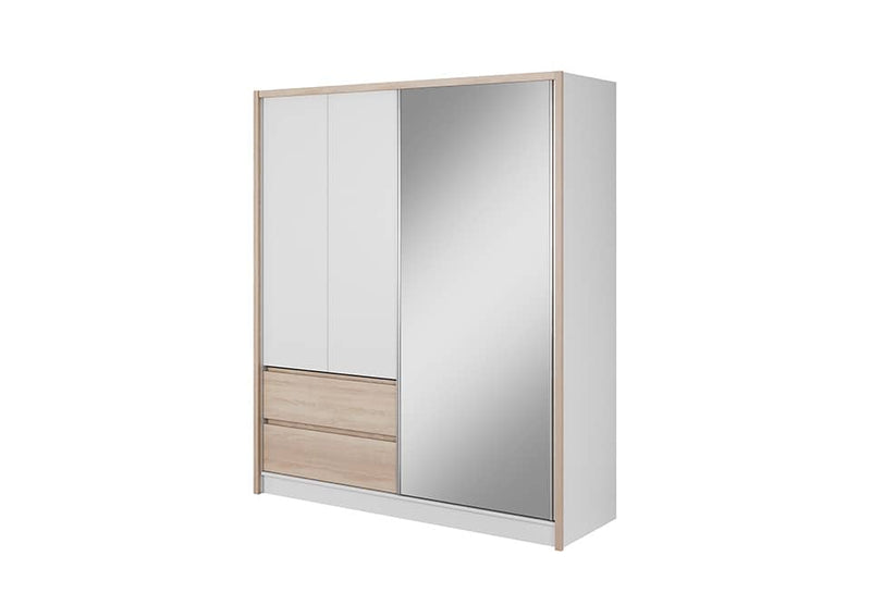 Arte-N Wiki IX 200cm Sliding Door Wardrobe - 2 Colours